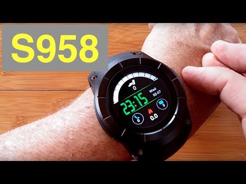 SENBONO S958 Multi-Function GPS Sports Fitness Tracker Smartwatch: Unboxing & Review